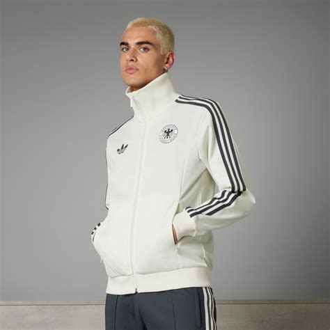 adidas originals beckenbauer weiße trainingsjacke|DFB Beckenbauer Originals Jacke .